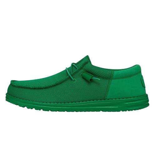 Hey Dude Wally Funk Mono 40011-310 Men's 14 M Green Slip-On Casual Shoes LIQ995