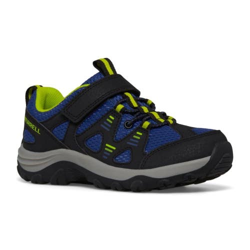 Merrell Trail Chaser 2 MK267869 Sneaker Kids 2M Blue Lime Running Shoes HTAT1639
