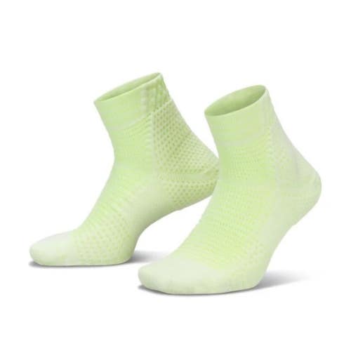 Nike Unicorn Crew Socks Unisex Medium Volt No-Show Dri-FIT Cushioned DSGL1328