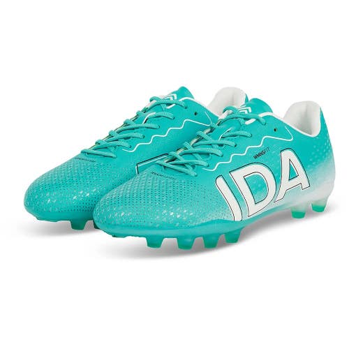 IDA Rise Club Women's 6.5 Turquoise Firm & Multi Ground Soccer Cleats RHS8998