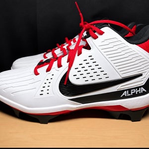 Men's Size M 9.0 (W 10.0) Nike Cleats Mid Top (Used)