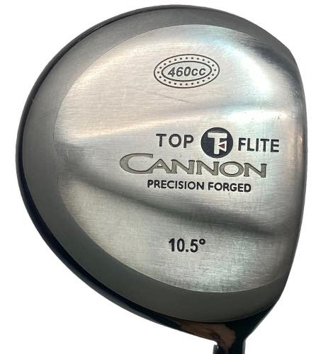 Top Flite Cannon Driver 10.5* RH Men's Regular Flex Graphite 44" New 360 Grip