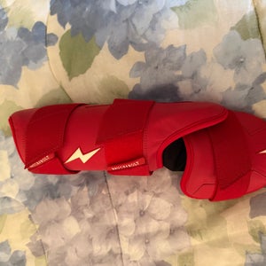 Red Senior Shin Guards (New)