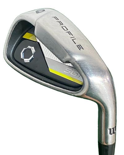 Wilson Profile SGi 9 Iron RH Regular Flex Steel 35" Original Grip Nice Condition
