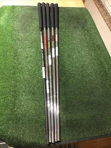 Bundle Of 5 KBS, TT, NS PRO, UST Stiff Steel & Graphite 7 Iron Shafts (READ)
