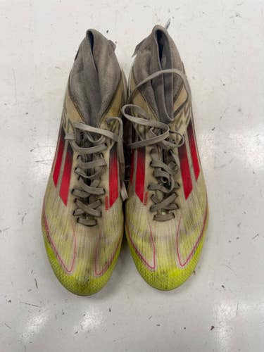 Used Adidas Soccer Cleats White Senior 9 11860-S000312720