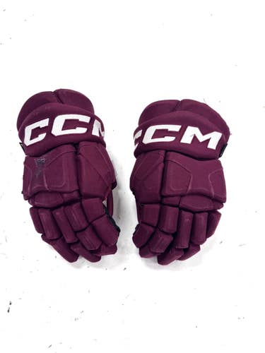 Used CCM 95T TEAM W D30 FOAM Senior Gloves Maroon 13" 11860-C000312670
