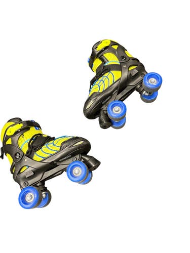 Used Schwinn SCHWINN ADJUSTABLES 1-4 Child Roller Quad Skates Green Adjustable 11863-S000026758