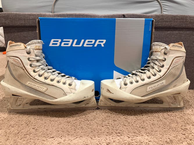 Bauer Supreme One80 Limited Edition Hockey Goalie Skates Regular Width 12 (Used)