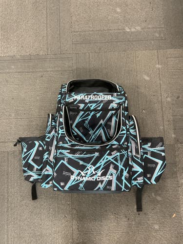 Used Dynamic Discs Disc Golf Backpack Black 11614-S000240727