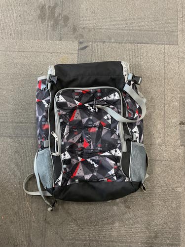 Used 4 BAT BOOKBAG BB/SB Player Backpack Grey 11614-S000240661