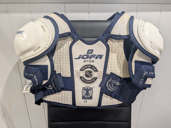 Small / Medium Size 4 Senior Jofa 8700 Shoulder Pads Pro Stock (Used)