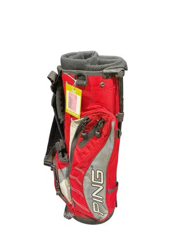Used Ping Jr Stand Bag Red 11847-S000037204