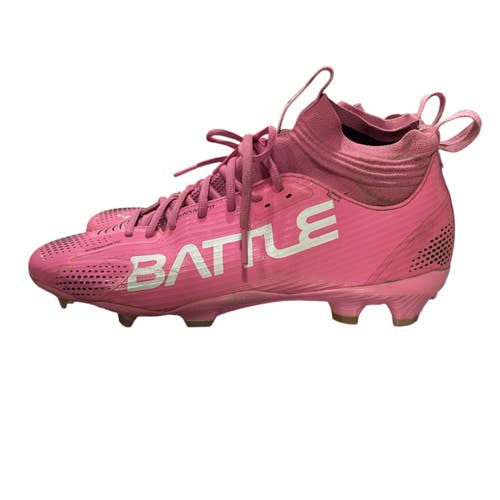 Used Battle Sports Adult FB Cleats Pink Senior 10 11847-S000037255