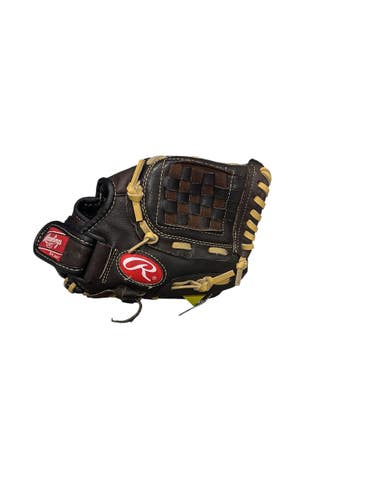 Used Rawlings HIGHLIGHT SERIES BB/SB Glove RH Throw Brown 10" 11847-S000037247