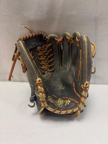 Used Rawlings PROR205-4DS BB/SB Glove RH Throw Brown 11 3/4" 11490-S000275689
