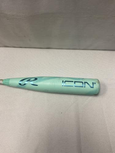 Used Rawlings ICON BB/SB USSSA 2 5/8 Bat 29" 11490-S000275681