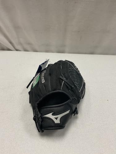 Used Mizuno POWER CLOSE BB/SB Glove RH Throw Black 10" 11490-S000275683