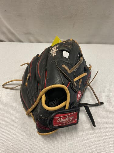 Used Rawlings HIGHLIGHT H115HB BB/SB Glove RH Throw Black 11 1/2" 11490-S000275678
