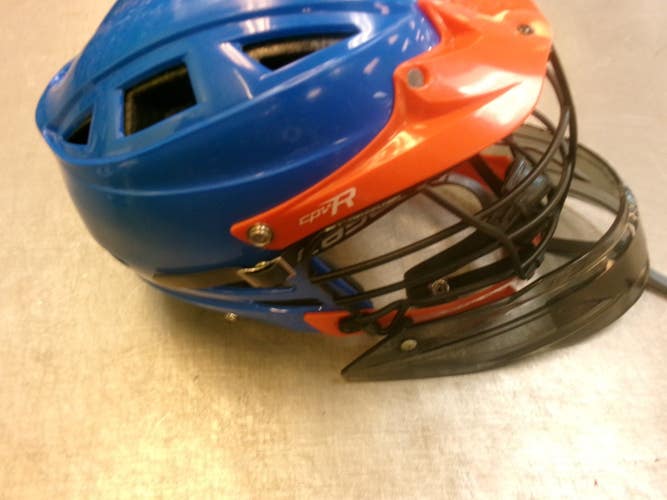 Used Cascade CPV-R Lacrosse Helmet Royal Blue MD 11339-S000204740