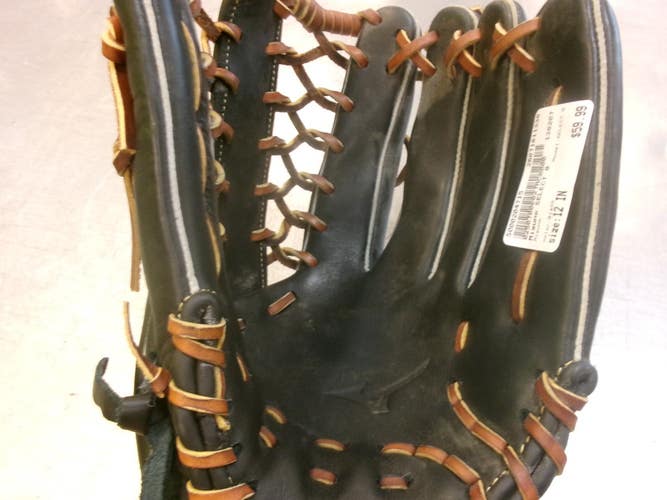 Used Mizuno SELECT 9 BB/SB Glove RH Throw Black 12" 11339-S000204715