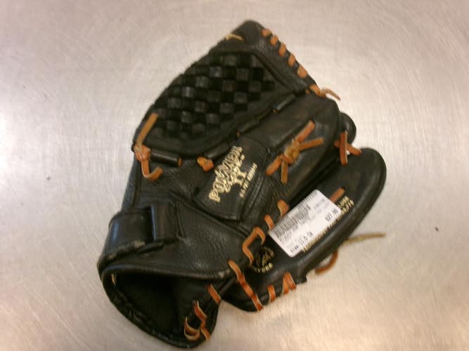Used Mizuno MVP YOUTH BB/SB Glove RH Throw Black 11 1/2" 11339-S000204630