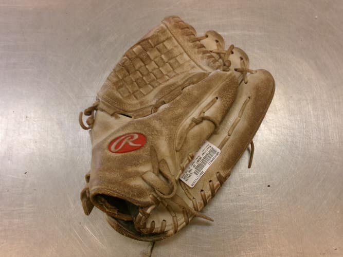 Used Rawlings HEART OF THE HIDE RH Throw Fastpitch Gloves White 12 1/2" 11339-S000204621