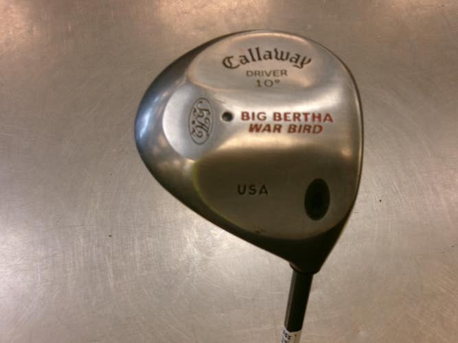 Used Callaway BIG BERTH WARBIRD Mens Driver RH 10.0 Degree 11339-S000204577