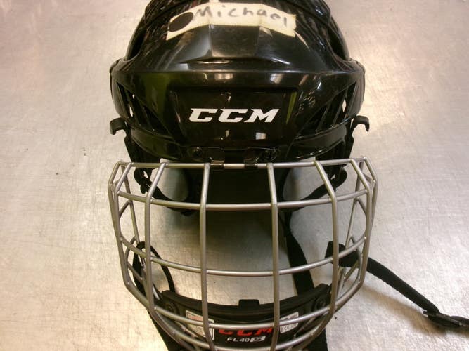 Used CCC Hockey Wire Mask Black SM 11339-S000204431