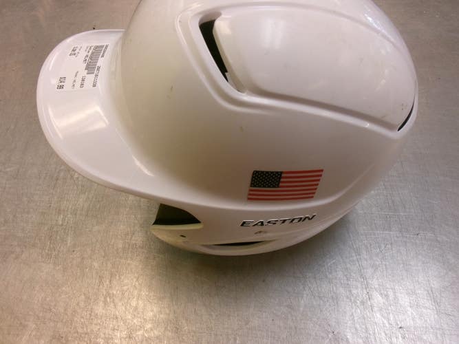 Used Easton HELMET Batting Helmet No Mask White One Size 11339-S000204406