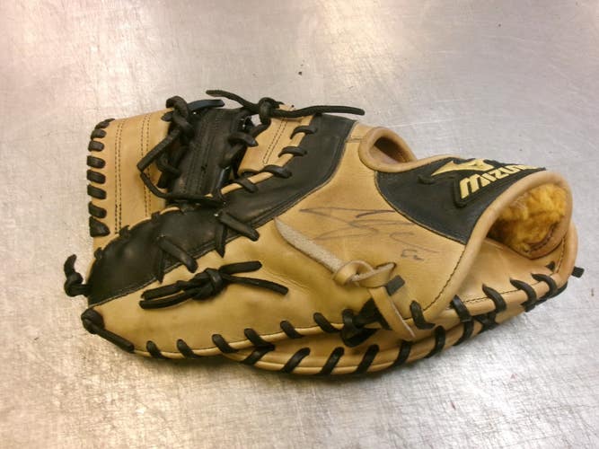 Used Mizuno 1B MITT BB/SB First Base LH Throw Tan 12 1/2" 11339-S000204400