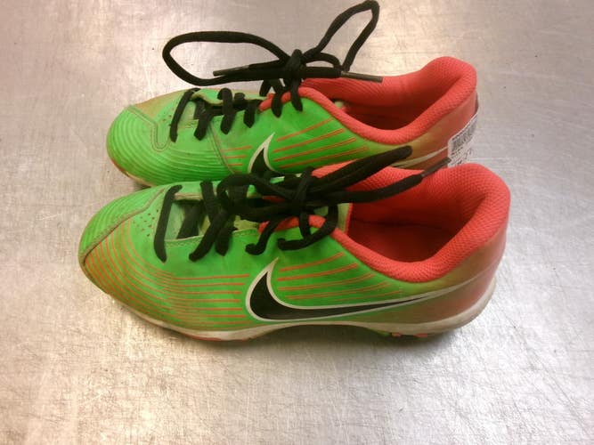 Used Nike FASTFLEX BB/SB Cleats Green Junior 01.5 11339-S000204776