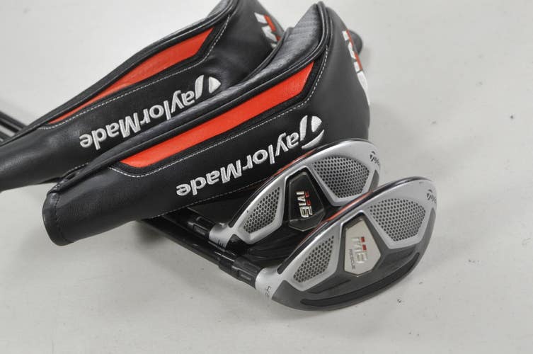 TaylorMade M6 Rescue 3 and 4 Hybrid Set Regular Flex RH Atmos 6 Graphite #223014