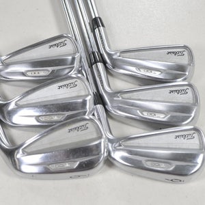 Titleist T100 2021 4-9 Iron Set Stiff Flex Project X LZ 6.0 120g Steel # 222812