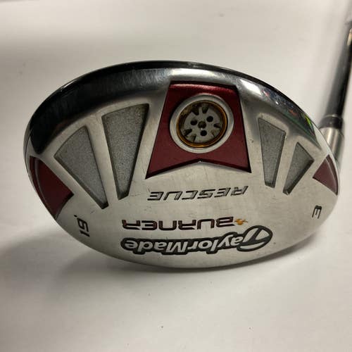 Used Taylormade BURNER RESCUE Mens Hybrid Club LH 3 Hybrid 11855-S000207396