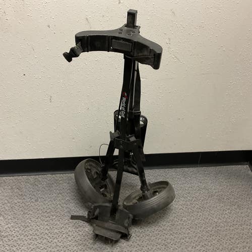 Used WORLD OF GOLF PULL CART Golf Cart Black 2 Wheel 11855-S000207385