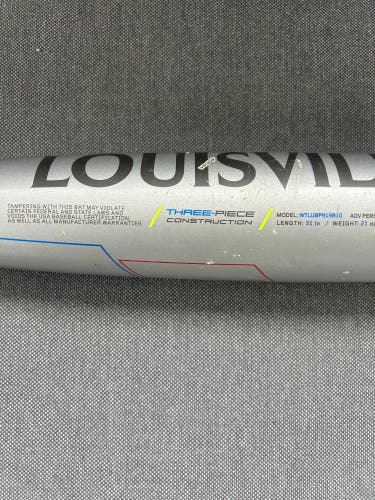 2019 Louisville Slugger Prime 919 Composite USABat Certified Bat (-10) 21 oz 31" (Used)