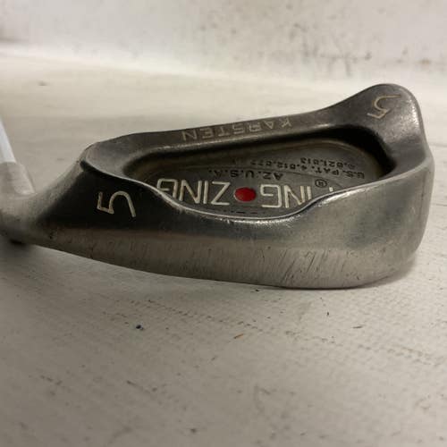 Used Ping ZING RED DOT Mens Individual Iron RH 5 Iron 11855-S000207426