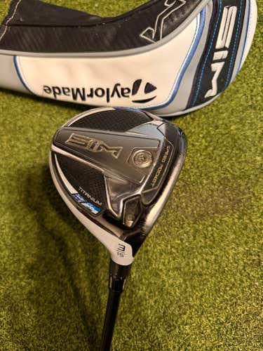 TaylorMade SIM Ti 3 15* Fairway Wood, Diamana Regular Flex, RH