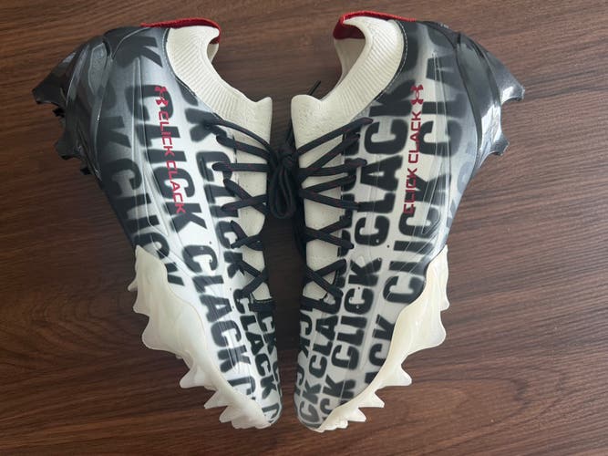 Under Armour UA Spotlight Pro Click Clack Football Cleats 6006218-016 Size 11