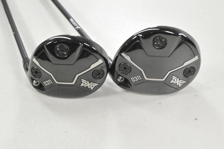 PXG 0311 Black Ops 3 and 5 Fairway Wood Set Senior Flex Cypher Graphite # 222943