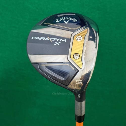 Callaway Paradym X 18 Fairway Wood 5 UST Mamiya ProForce V2 Hybrid 335 Stiff