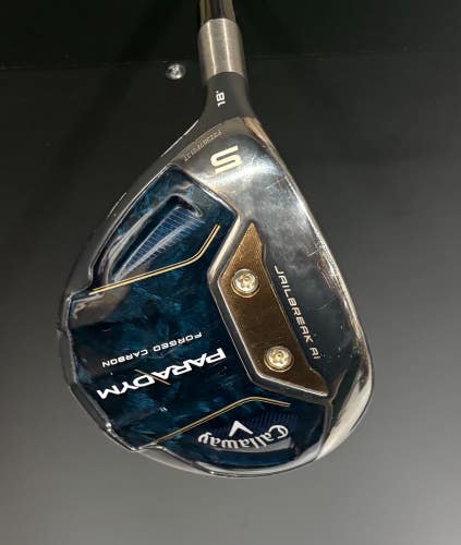Callaway Paradym 18* 5 Wood Regular HZRDUS 60g LH Used