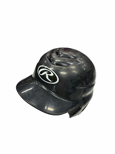 Used Rawlings HELMET Batting Helmet No Mask Black SM 11682-S000136020