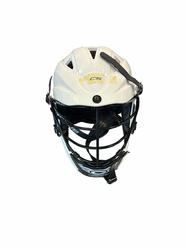 Used Cascade CS Lacrosse Helmet White MD 11682-S000136012