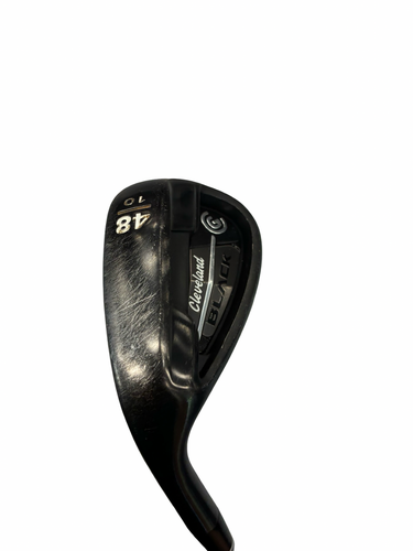 Used Cleveland BLACK  48/10 Golf Wedge Mens LH 48 Degree 11682-S000136001
