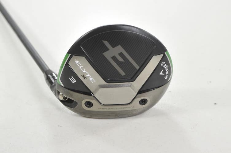 Callaway Elyte X 3-15* Fairway Wood Senior Flex Vanquish 4 R2 Graphite # 222844
