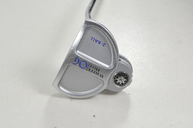 Odyssey White Hot OG 2-Ball 33" Putter RH Stroke Lab Steel # 222825