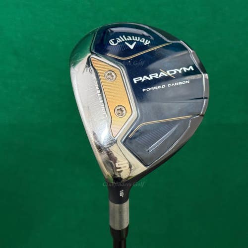 LH Callaway Paradym 18 Fairway Wood 5 Fujikura Vista Pro 60-R Regular w/HC