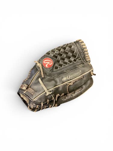 Used Rawlings RMG136B BB/SB Glove RH Throw Black 13" 11846-S000108026